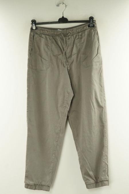 Spodnie materiałowe szare na gumkę