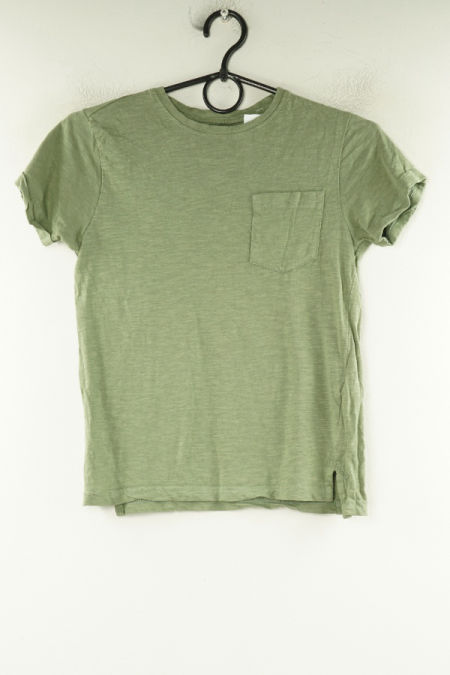 Koszulka zielona z kieszonką