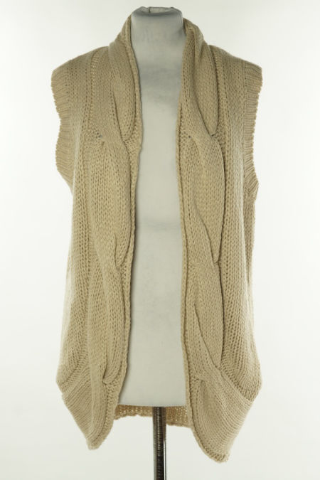 Kardigan bezowy sweterkowy