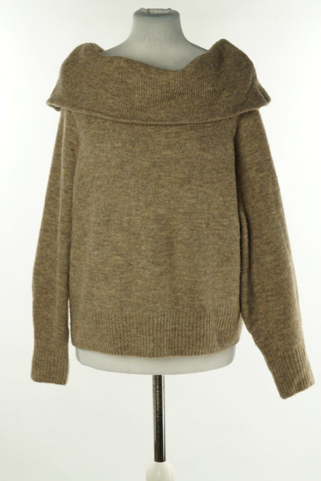 Sweter brązowy, H&M