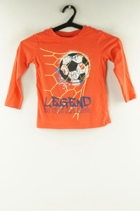 Bluzka czerwona piłka