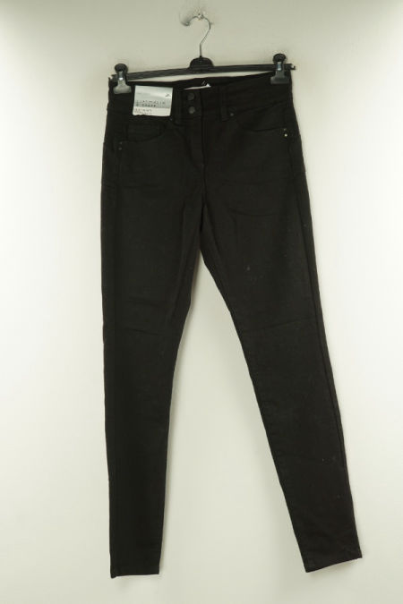Spodnie czarne jeansowe, NEXT