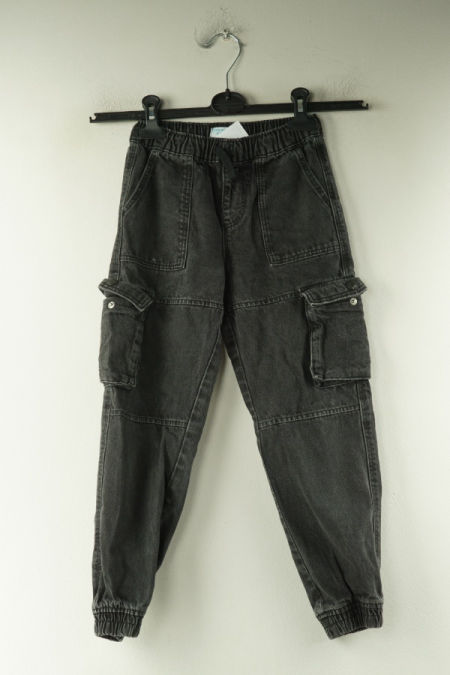 Spodnie ciemnoszare jeansowe