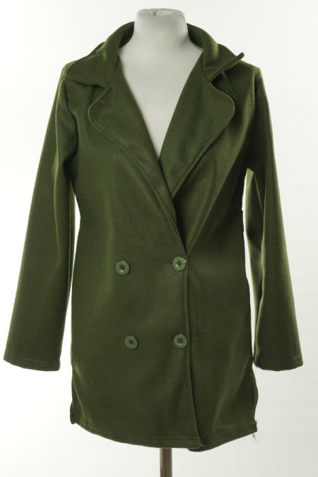 Kurtka cienka bez podszewki zielona