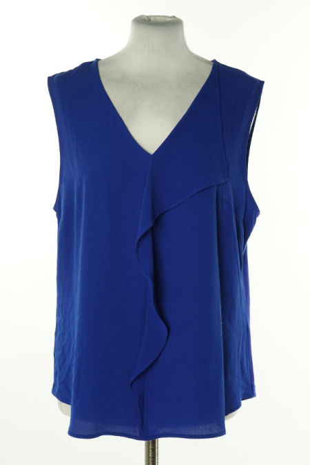 Bluzka niebieska na grubych ramiączkach