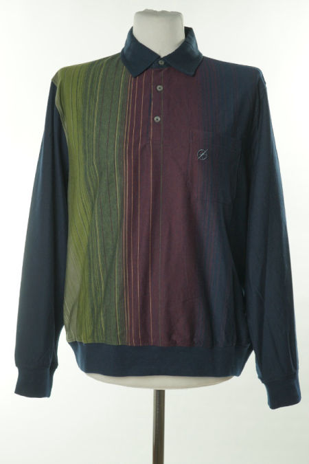 Bluzka granatowo-bordowa