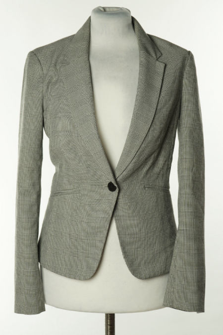 Marynarka szara kratka