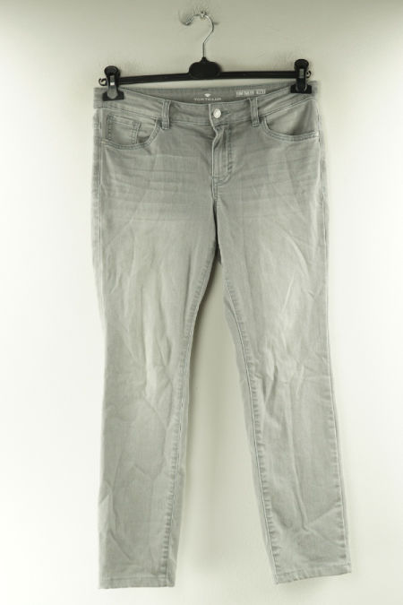 Spodnie szare jeansowe