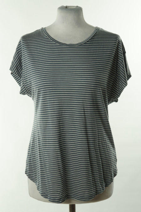 Koszulka granatowa w białe paski