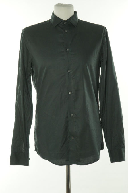 Koszula czarna gładka, H&M