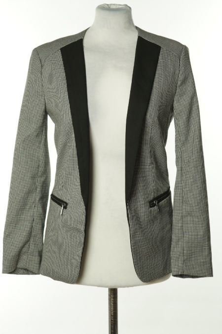 Marynarka biało-czarna, H&M