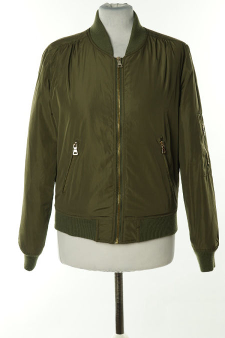 Kurtka zielona bomberka