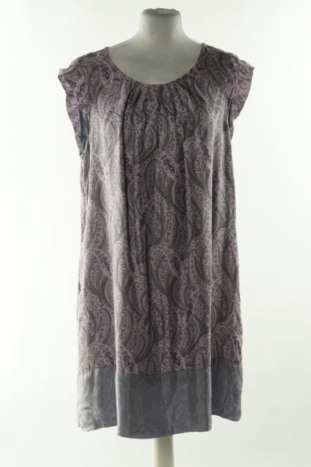 Sukienka fioletowa wzorzysta, H&M