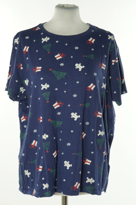 Koszulka granatowa świąteczna