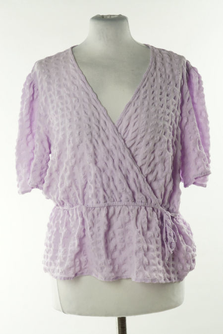 Bluzka liliowa