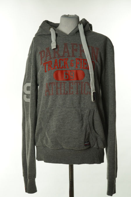 Bluza szara z nadrukiem