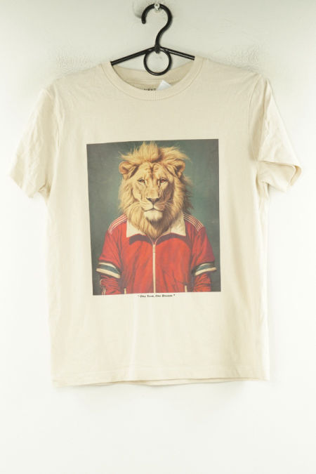 Koszulka beżowa lew