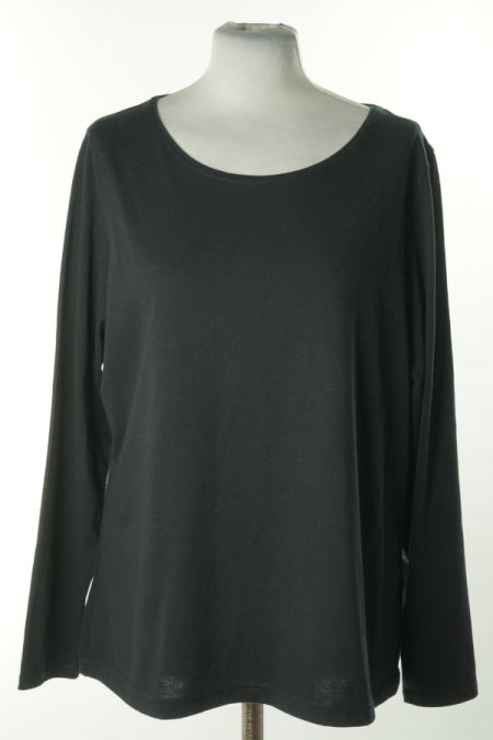 Bluzka czarna gładka