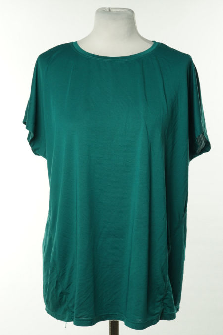 Koszulka sportowa ciemnozielona