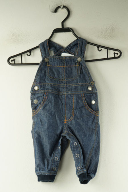 Rampers jeansowy granatowy