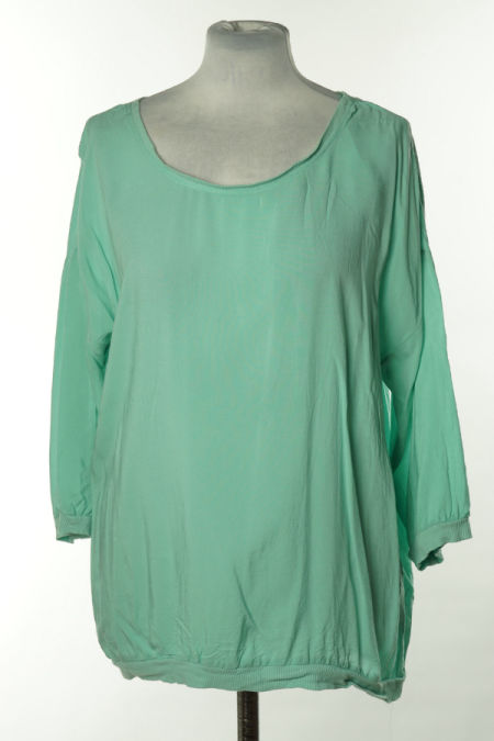 Bluzka miętowa wiskozowa