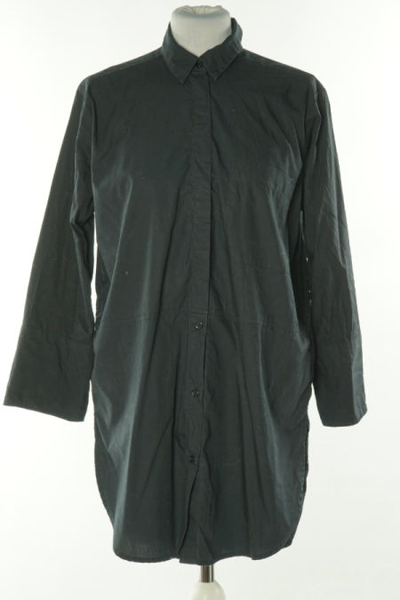 Tunika czarna koszulowa