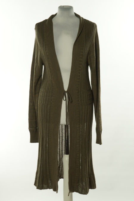 Narzutka brązowa sweterkowa