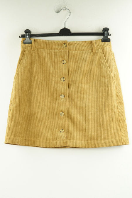 Spódnica beżowa sztruksowa