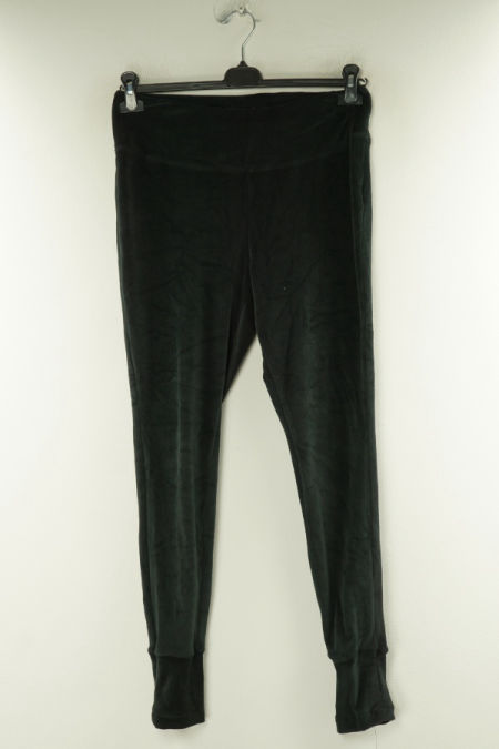 Legginsy czarne welurowe