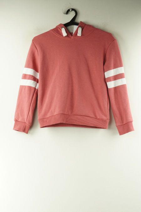 Bluza różowa z kapturem