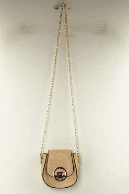 Torebka mała beżowa