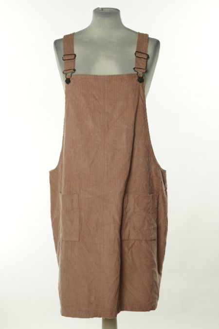 Sukienka różowa sztruksowa