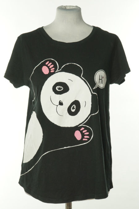Koszulka czarna panda
