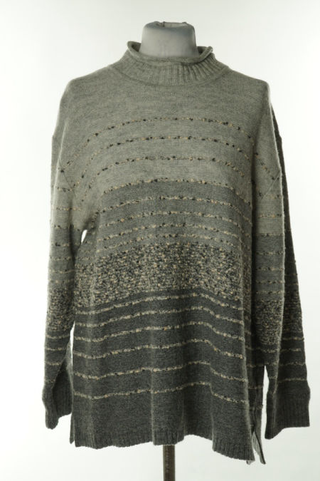 Sweter szary(56%Wełny)