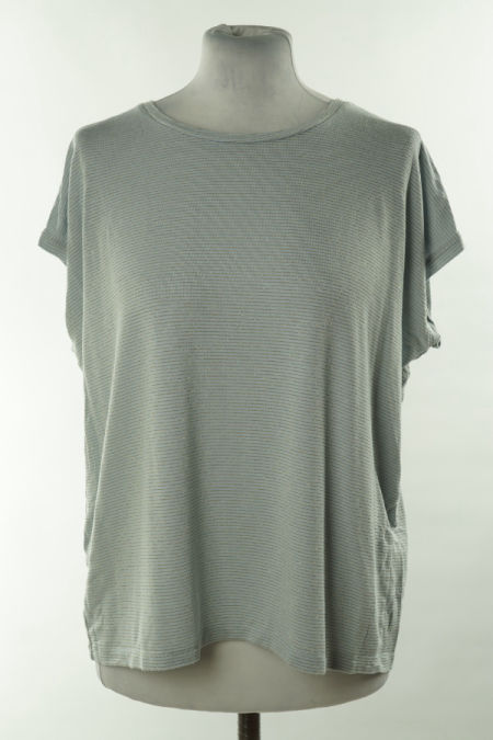 Koszulka szara ze złotym paskiem