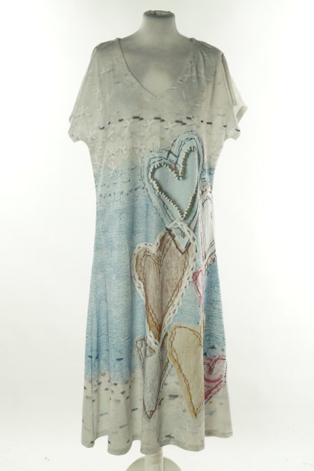 Sukienka szara serca