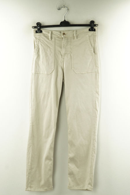 Spodnie beżowe jeansowe