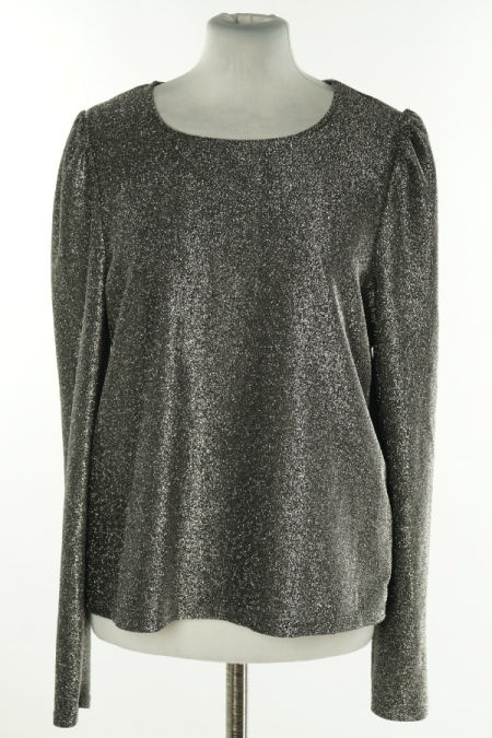 Bluzka srebrna błyszcząca