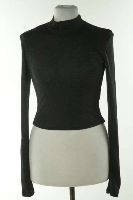 Top z długim rękawem i golfem 