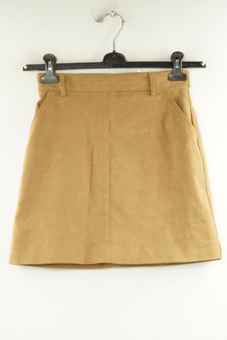 Spódnica krótka beżowa