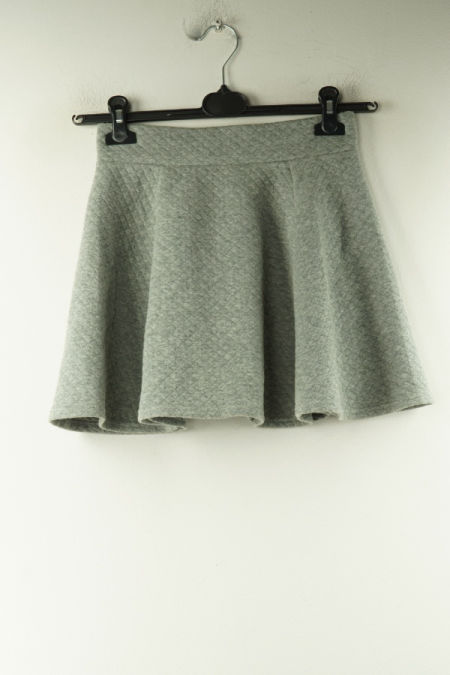 Spódnica szara dresowa