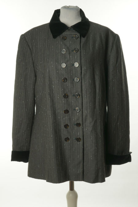 Marynarka szara wzorek, w składzie wełna (45%)