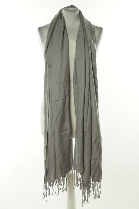 Szalik szary wiskozowy