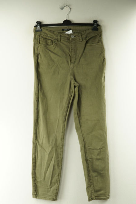 Spodnie zielone jeansowe