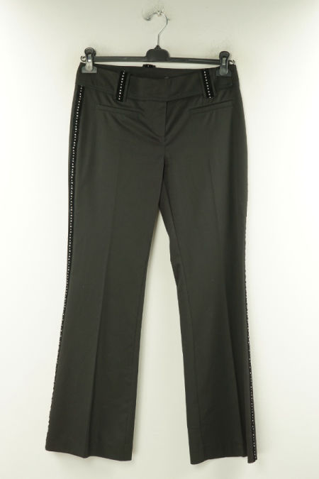 Spodnie materiałowe czarne, NEXT