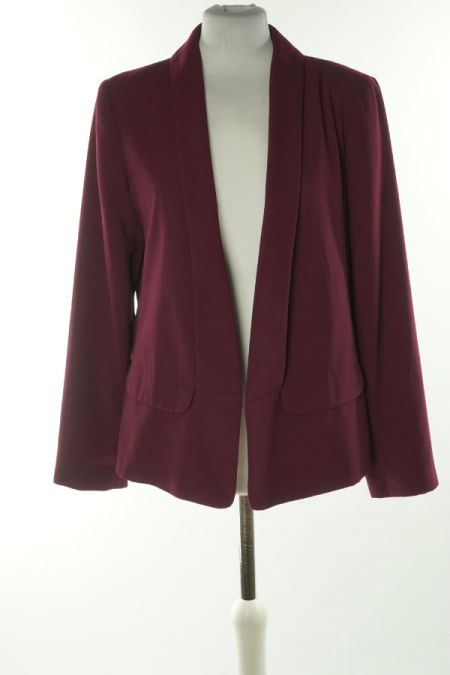 Narzutka marynarkowa śliwkowa