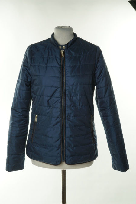 Kurtka granatowa pikowana
