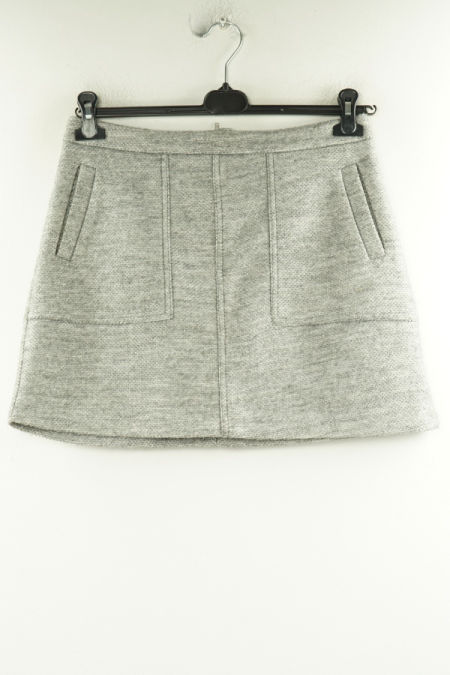 Spódnica szara sweterkowa