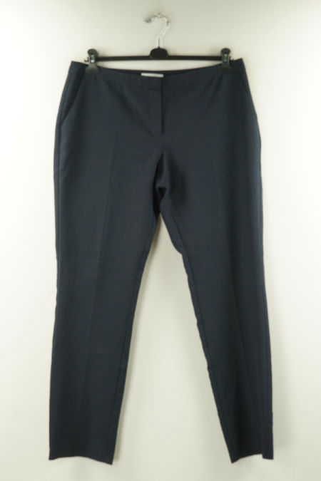 Spodnie materiałowe granatowe