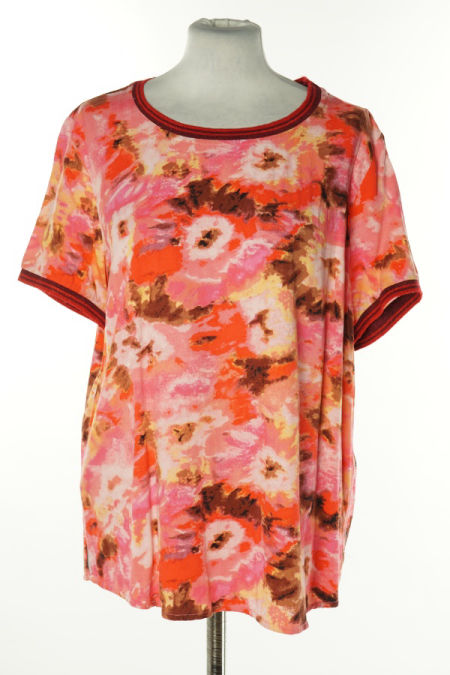 Koszulka różowa cieniowana